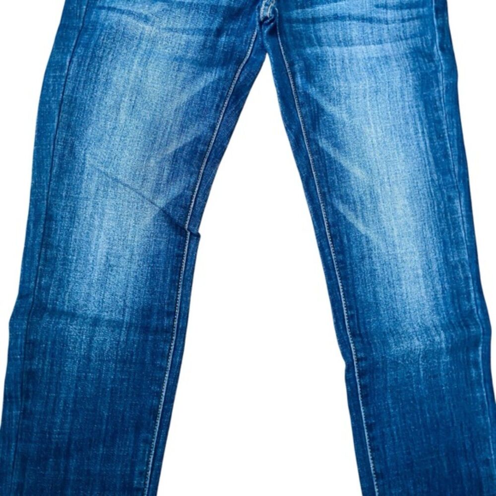 Kancan Mid Rise Super Skinny Dark Wash Jeans Size 7/27 - Picture 8 of 15
